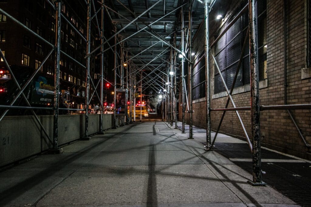 scaffolding in new york