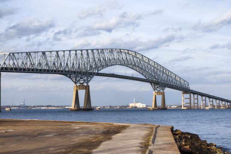 Francis Scott Key Bridge, Baltimore Maryland, HDR